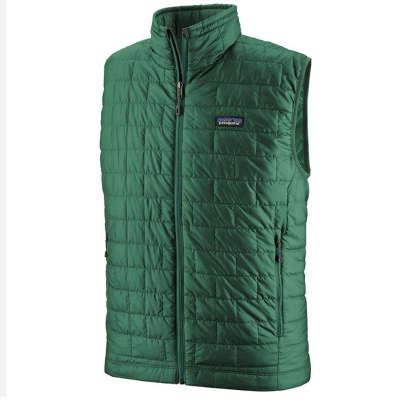 NWT Patagonia Men's Nano Puff Vest Men's Size M Conifer Green Lightweight $189 - Picture 2 of 13